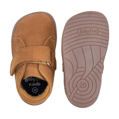 CHETTO - Bota camel camurça