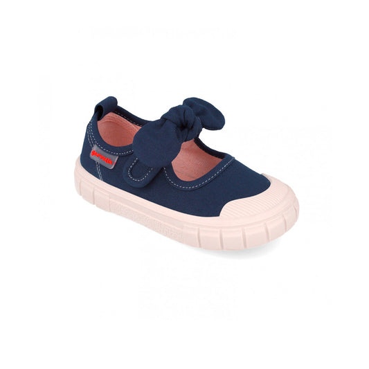 GARVALIN - Merceditas azul marinho (LONA)