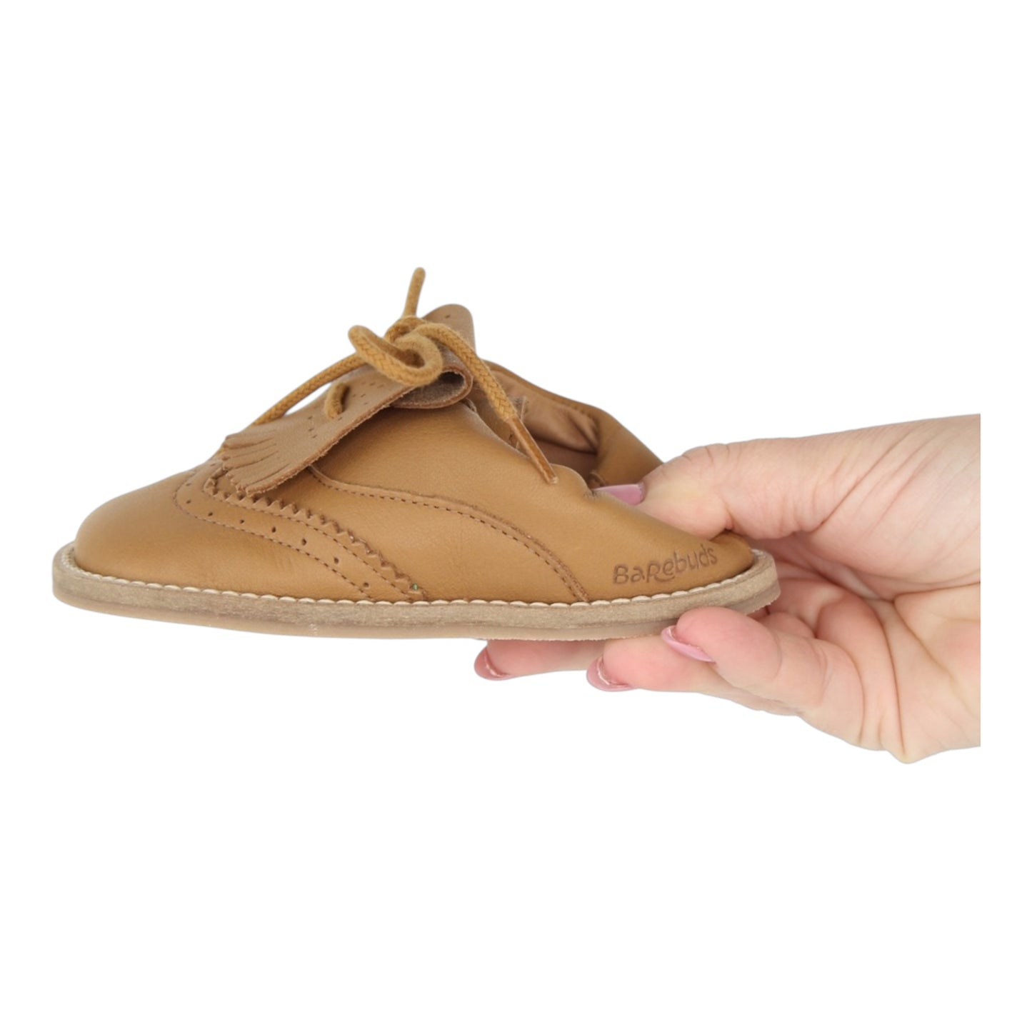 BAREBUDS - Simba Júnior Carneira Barefoot em Pele Camel
