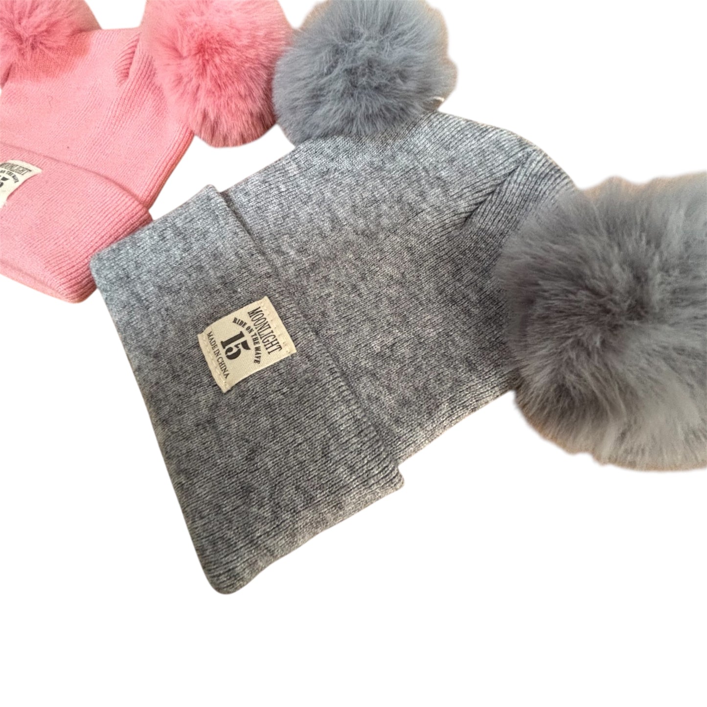 Gorro c/ Pom Pons Algodão