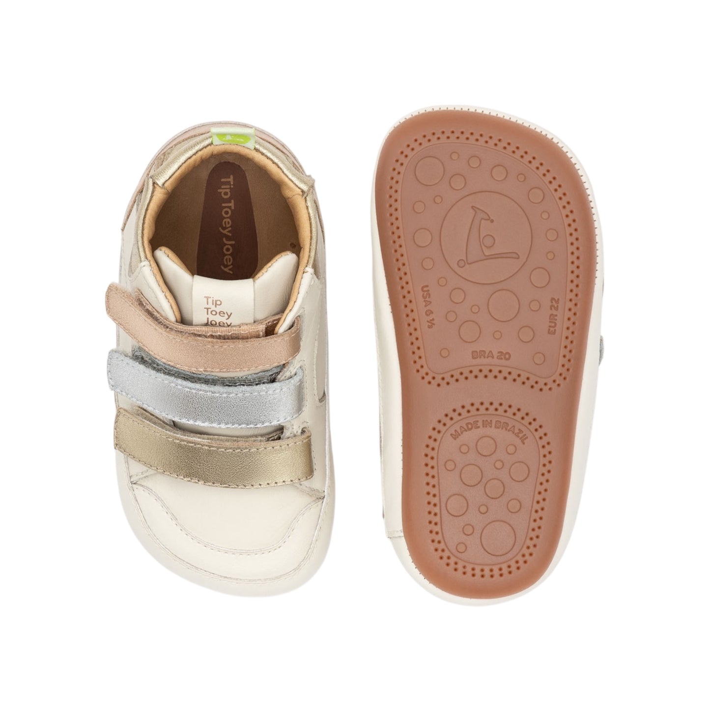 TIP TOEY JOEY - Bota Metropoly Tapioca Metalic