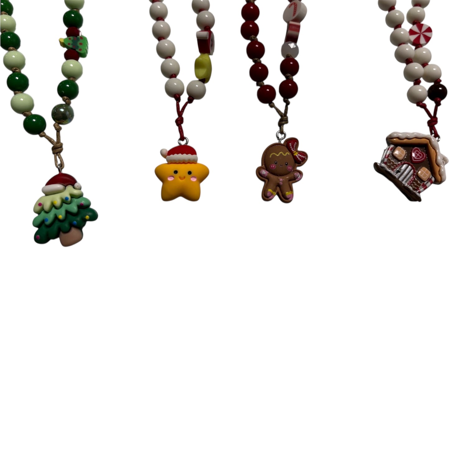 Colar Acrílico - Natal