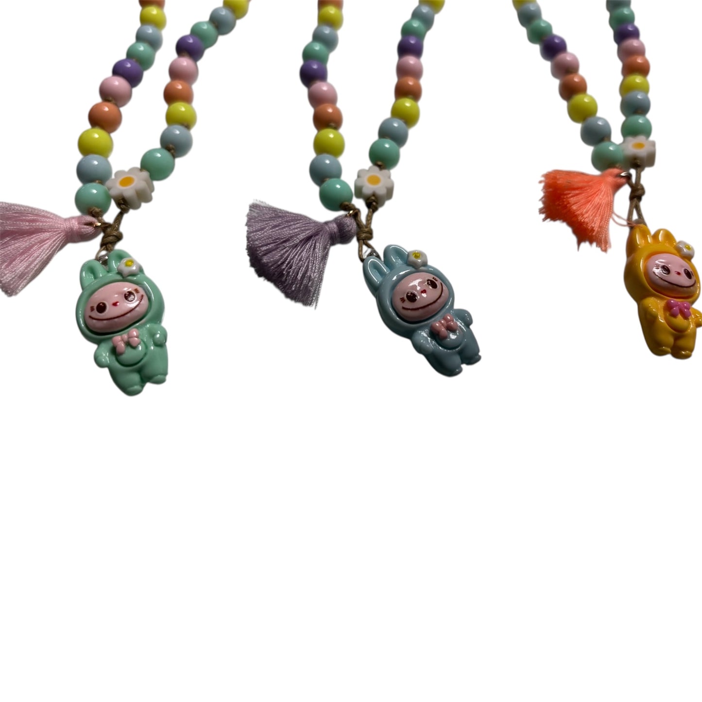 Colar Acrílico - Labubu