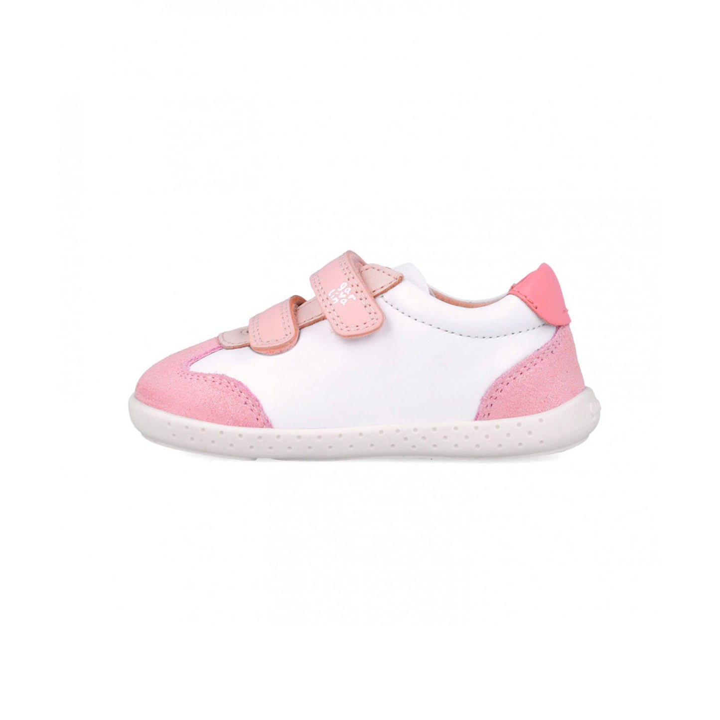 GARVALIN - Sapatilha casual branco e rosa