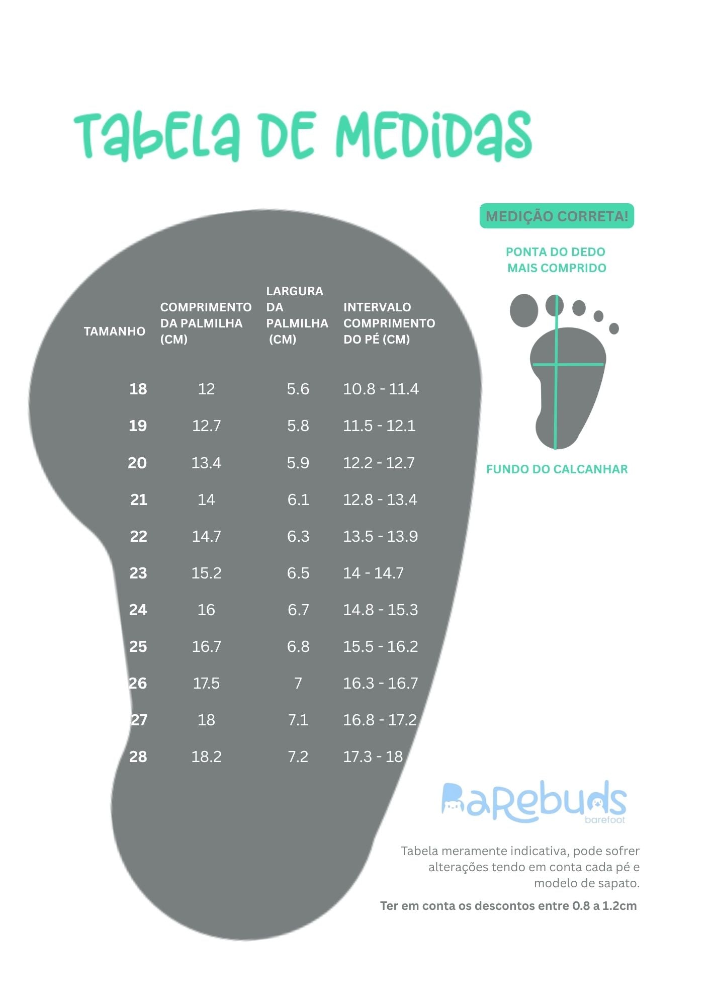 BAREBUDS - Simba Baby Carneira Barefoot em Pele Bege