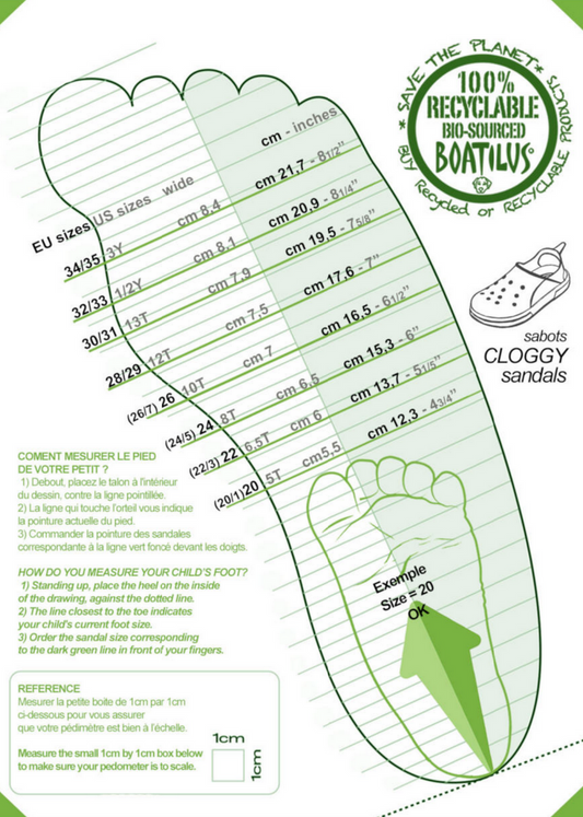 BOATILUS - Sandália Cloggy Piscina/Praia Azul marinho