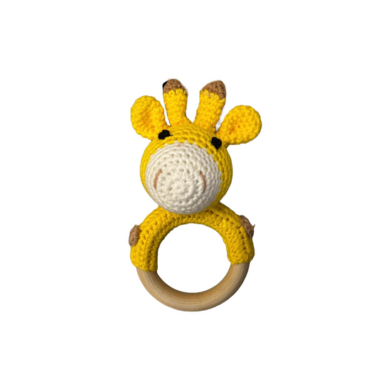 Mordedor chocalho em croché