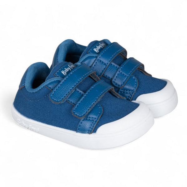 CHETTO - Sapatilhas Lona Velcro Azul Marinho