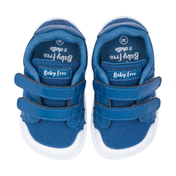 CHETTO - Sapatilhas Lona Velcro Azul Marinho