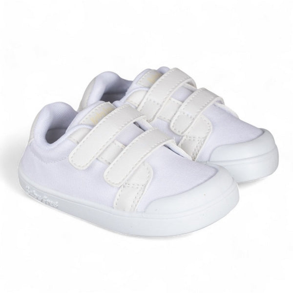 CHETTO - Sapatilhas Lona Velcro Branco