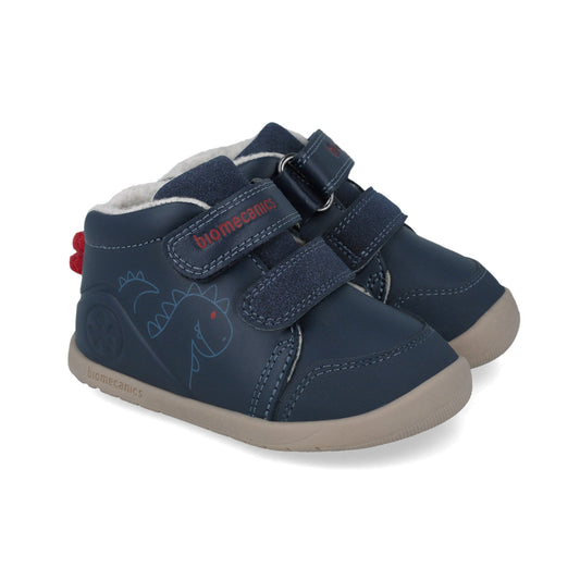 BIOMECANICS - Botim urban azul (forro borreguito)