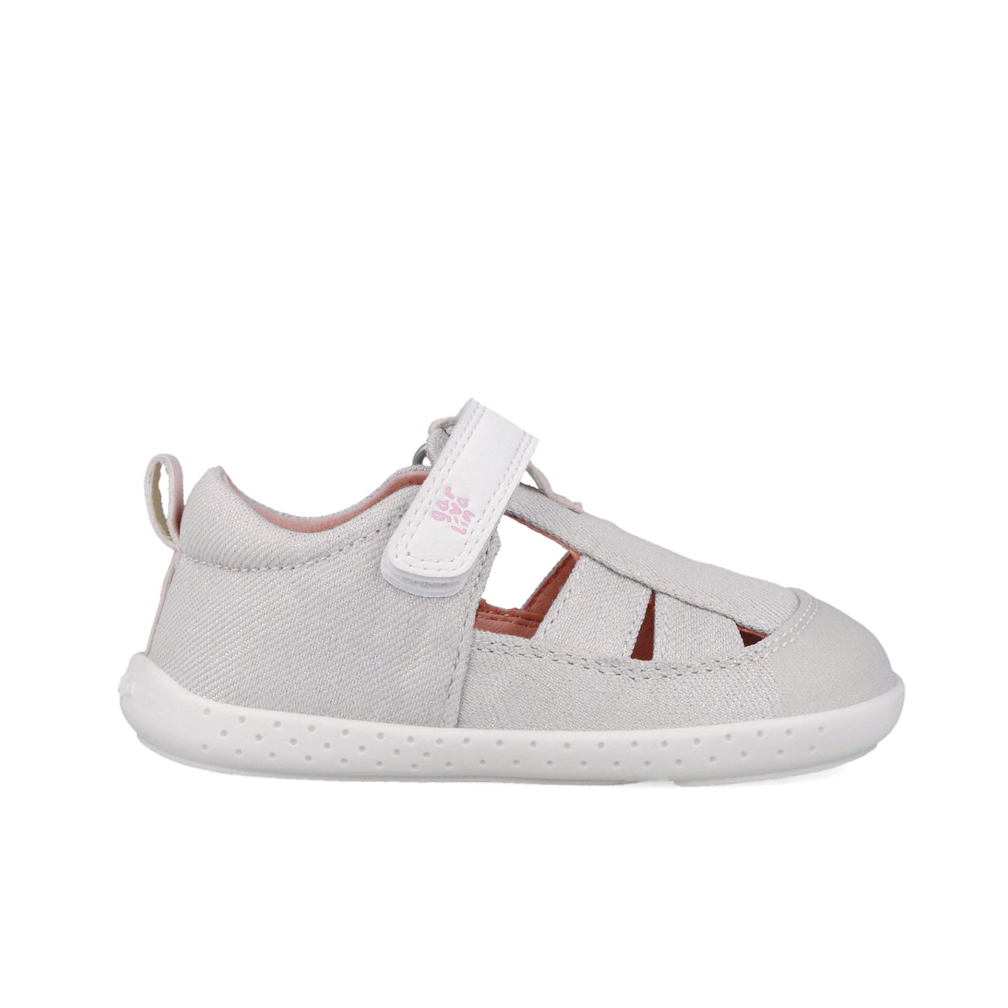 GARVALIN - Sandálias Lona Metalizada