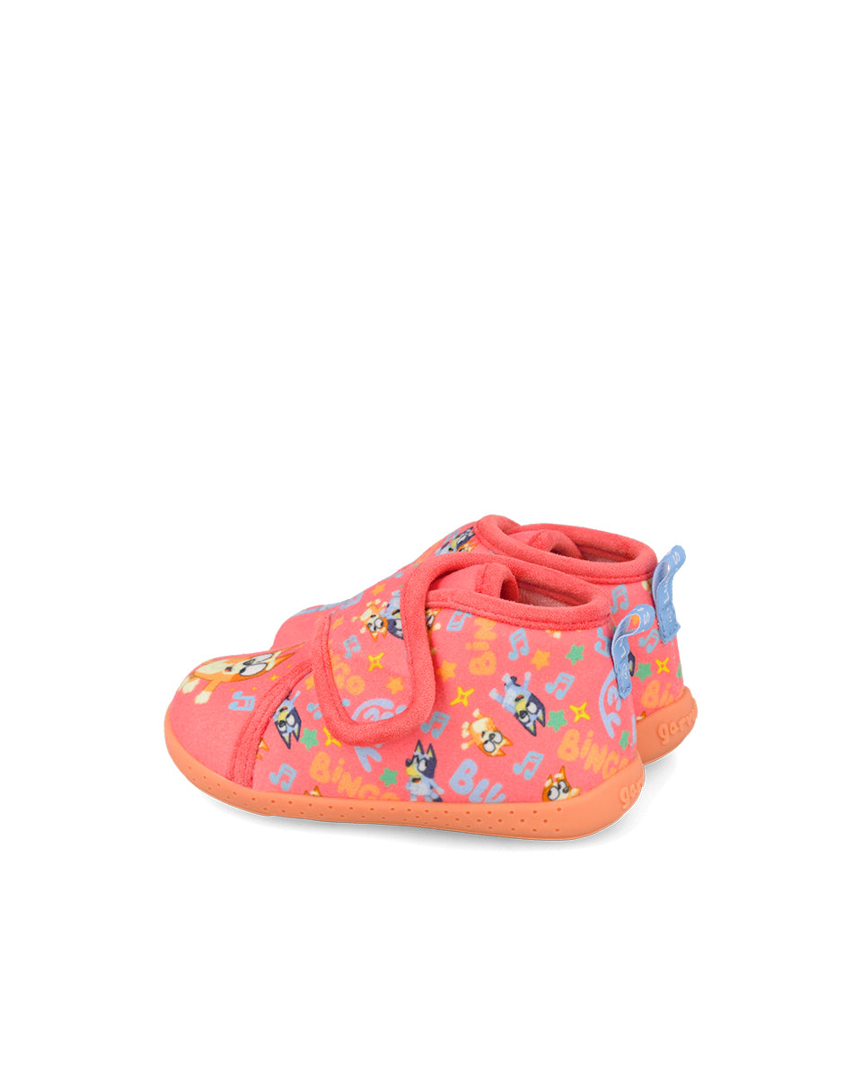 GARVALIN - Pantufas Barefoot BLUEY Coral