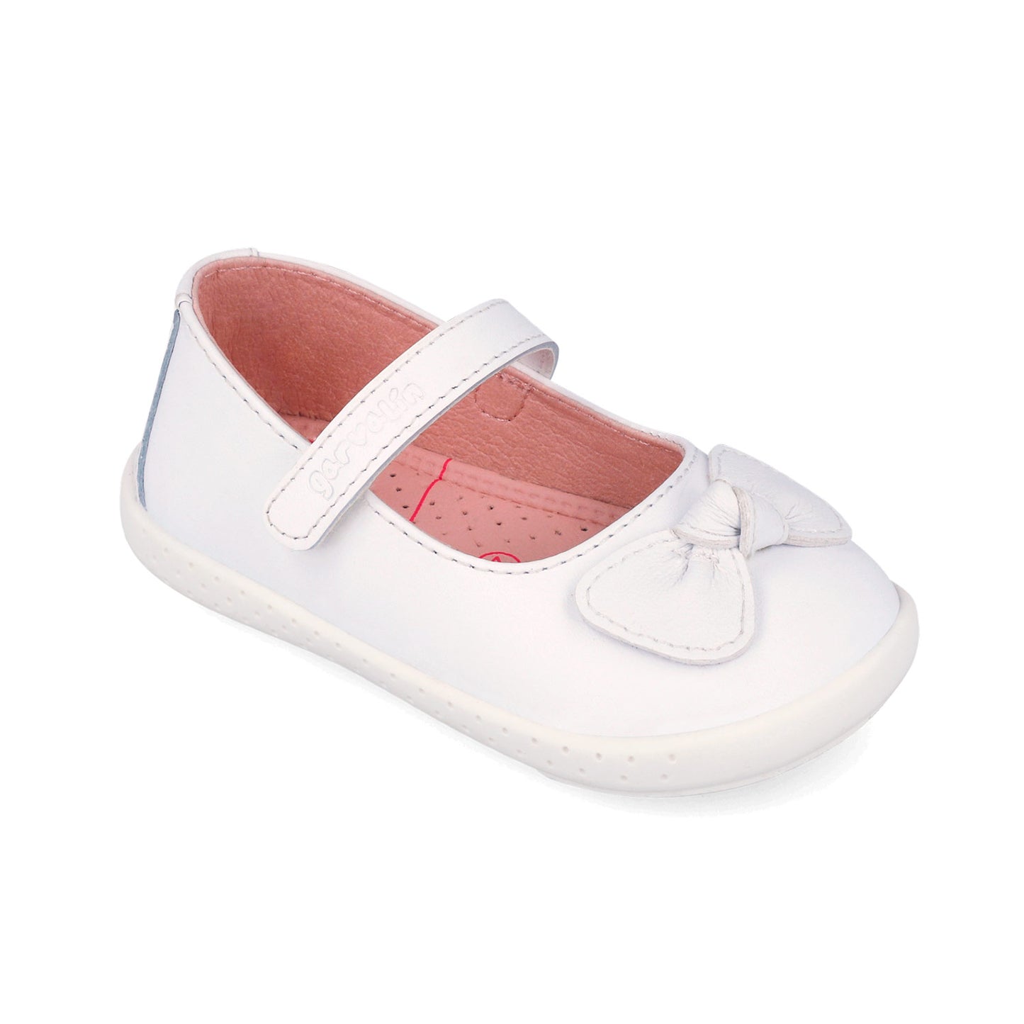 GARVALIN - Merceditas Branco com Laço