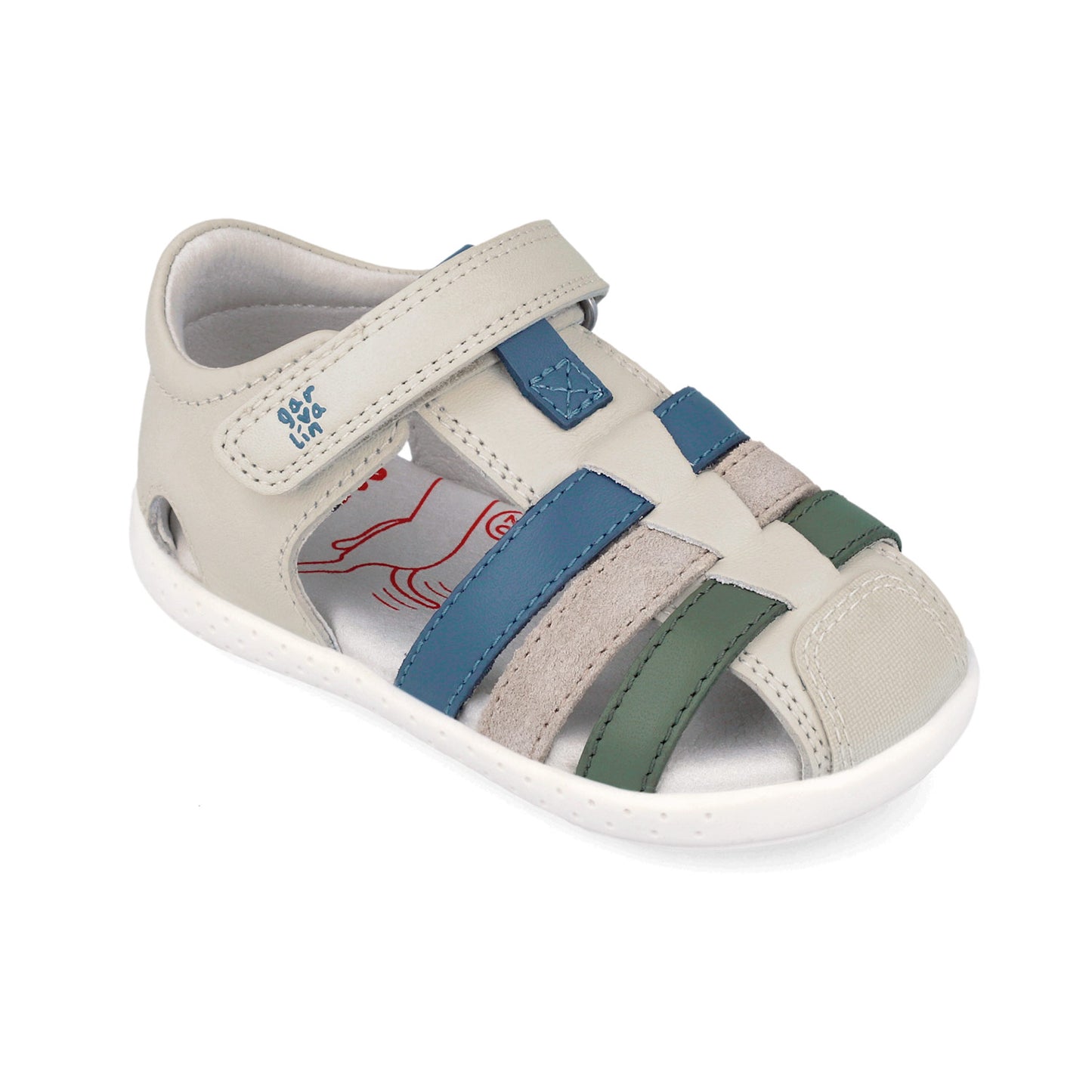 GARVALIN - Sandálias Casual Beige