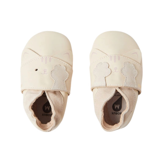 BOBUX - Soft Sole Peek a Boo Kitty (White Swan)