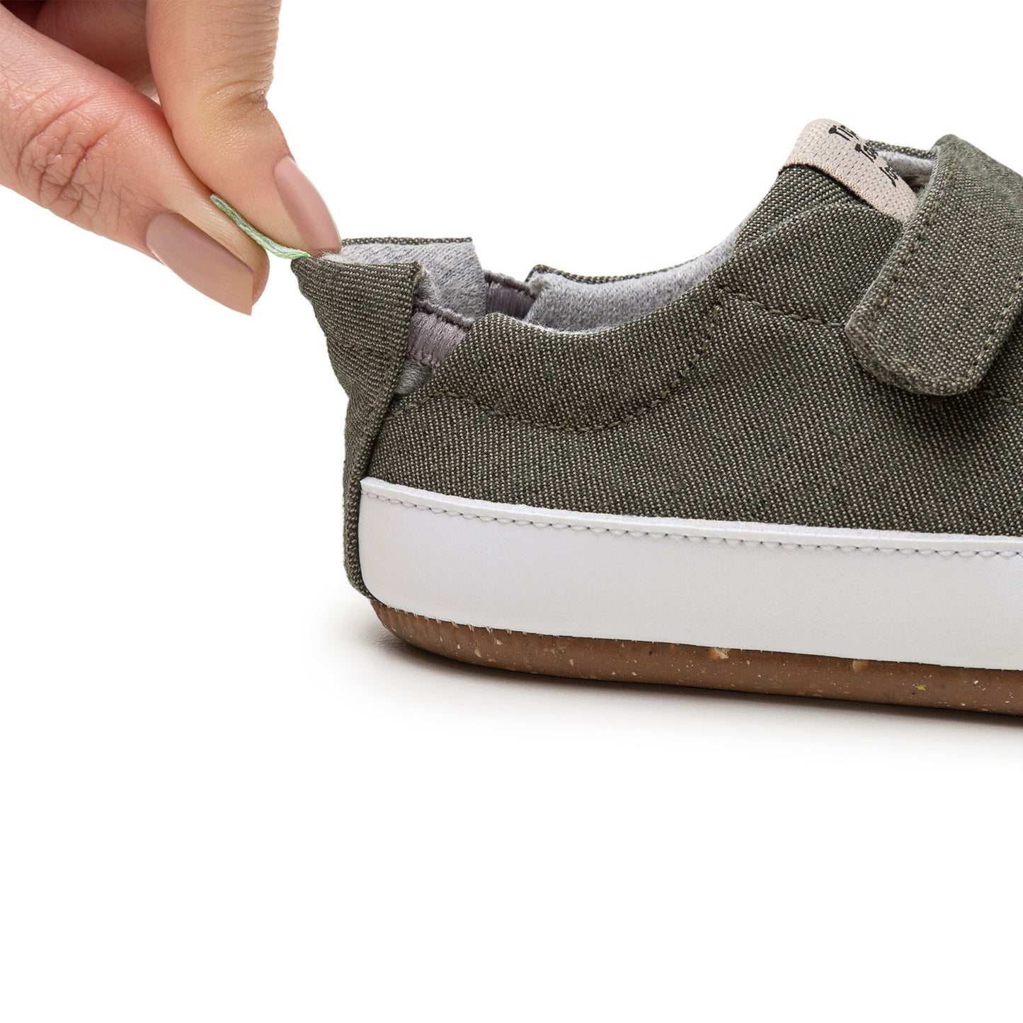 TIP TOEY JOEY - Ténis Bossy Green Verde Eco Canvas (LONA VEGAN)