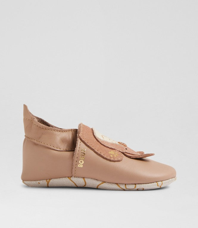 BOBUX - Soft Sole Peeking Puppy (Warm Taupe)
