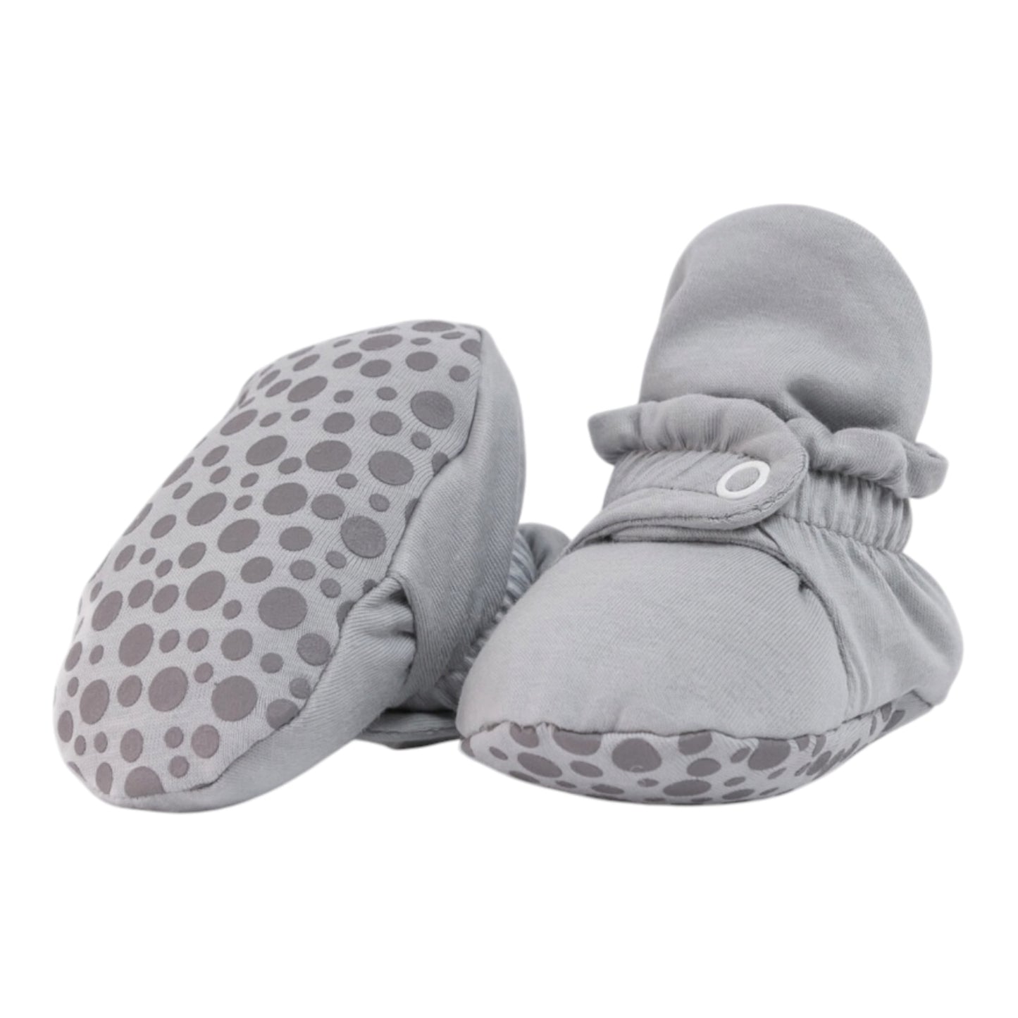 ZAS TRAS - Baby Booties Fresh Collection Silver Macaron