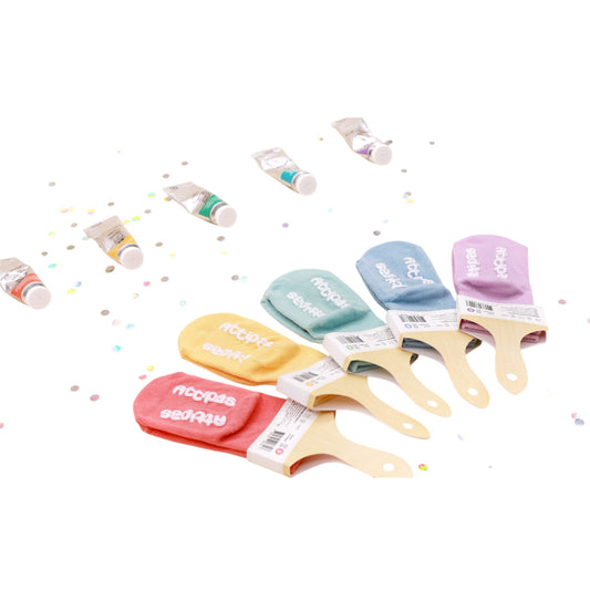 Meia Antiderrapante Rainbow