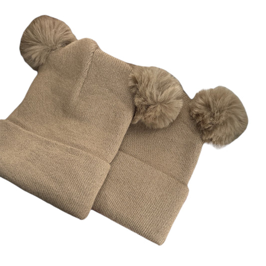 Gorro c/ Pom Pons Algodão