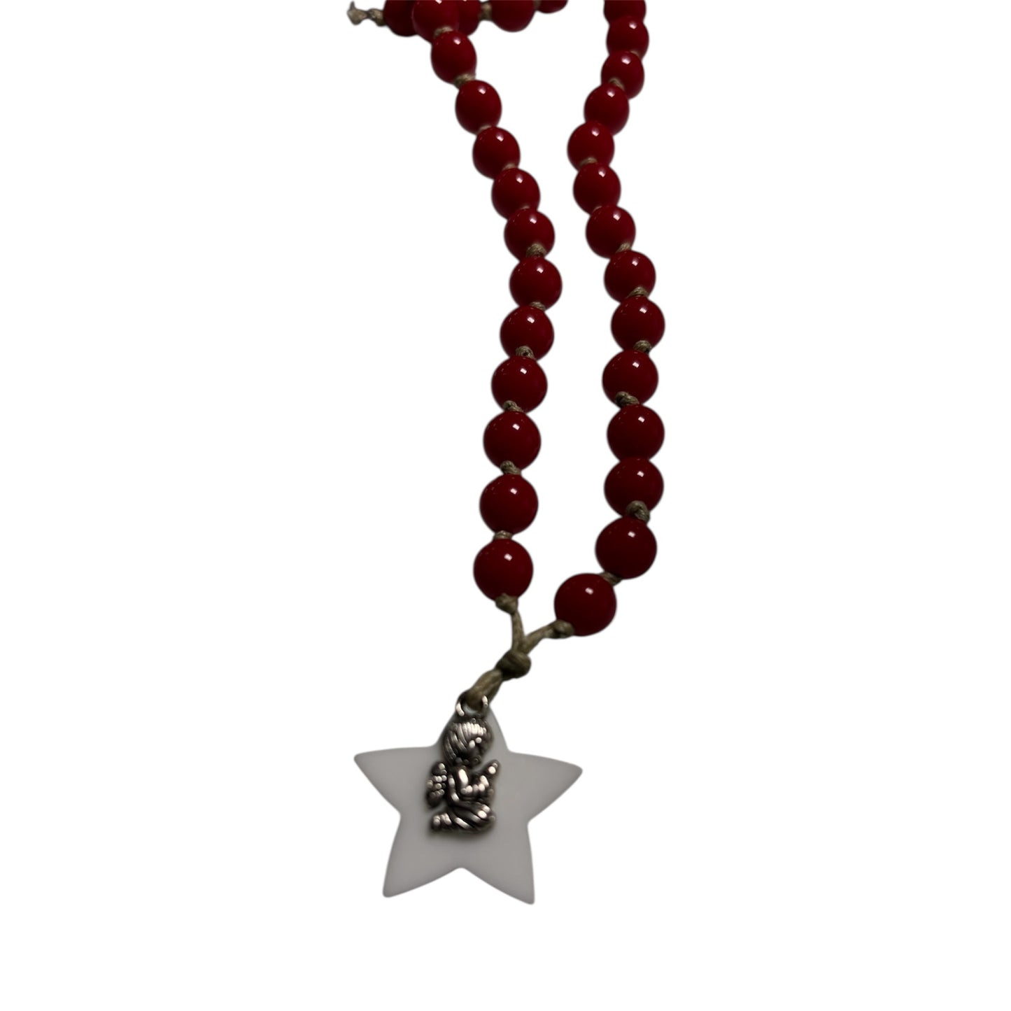 Colar Acrílico - Estrela Anjinho