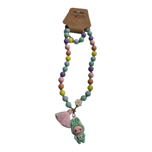 Colar Acrílico - Labubu