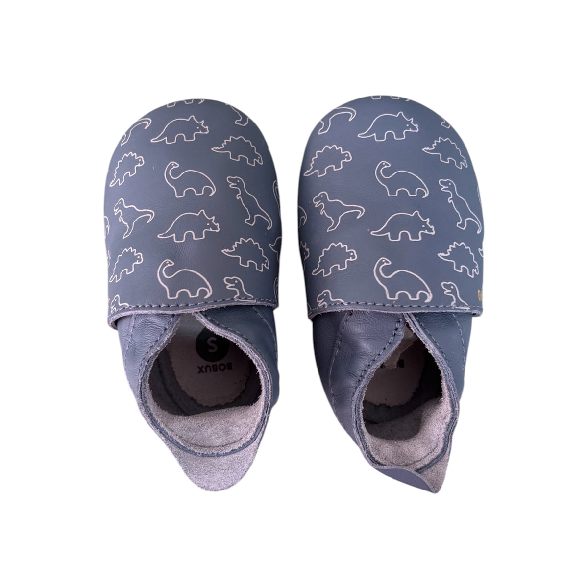BOBUX - Soft Sole Dino Blue