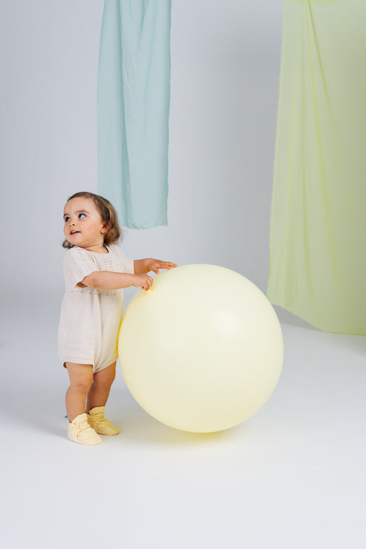 ZAS TRAS - Baby Booties Fresh Collection Lemon Curd