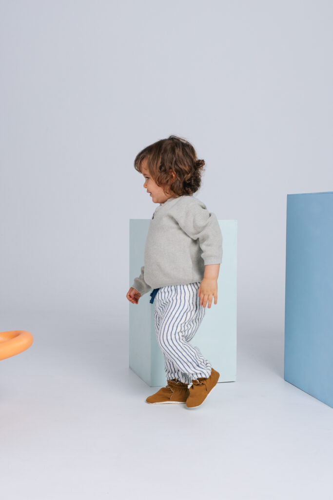 ZAS TRAS - Baby Booties Mid Season Collection Honey Mustard