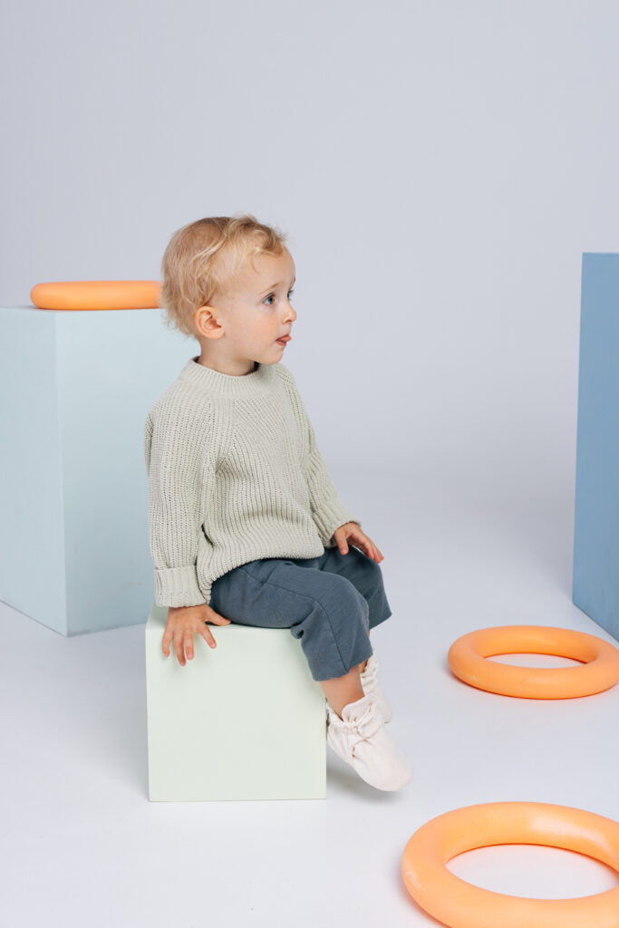 ZAS TRAS - Baby Booties Mid Season Collection Merengue Pie