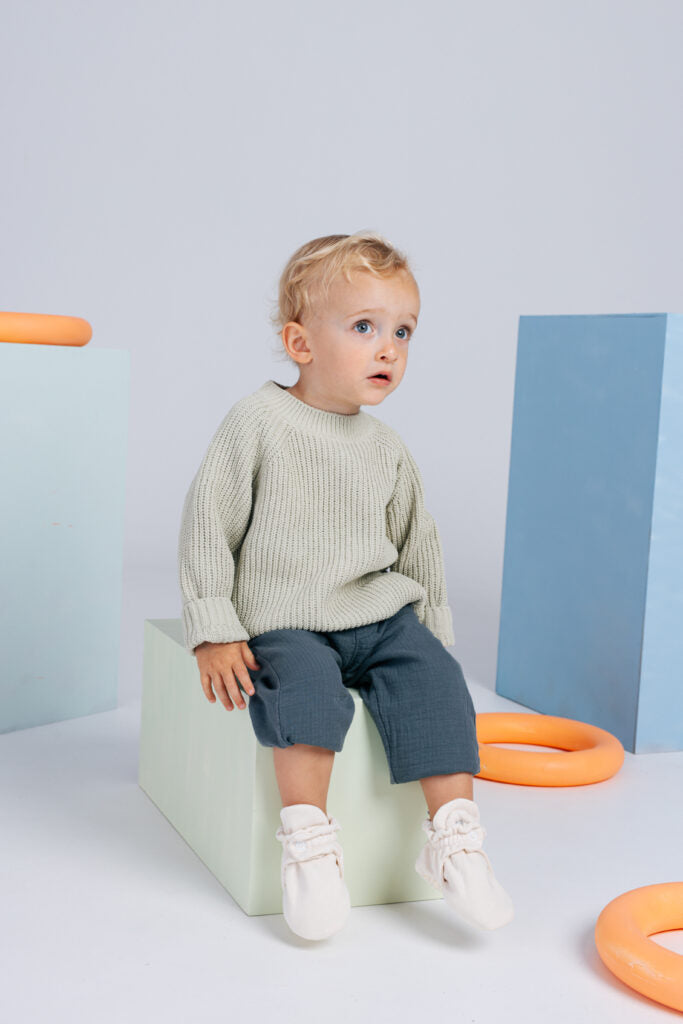 ZAS TRAS - Baby Booties Mid Season Collection Merengue Pie
