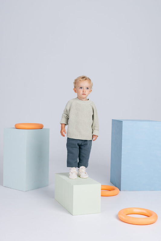 ZAS TRAS - Baby Booties Mid Season Collection Merengue Pie