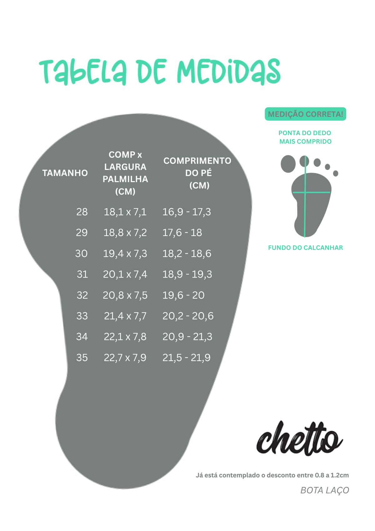 CHETTO - Bota Laço Camel